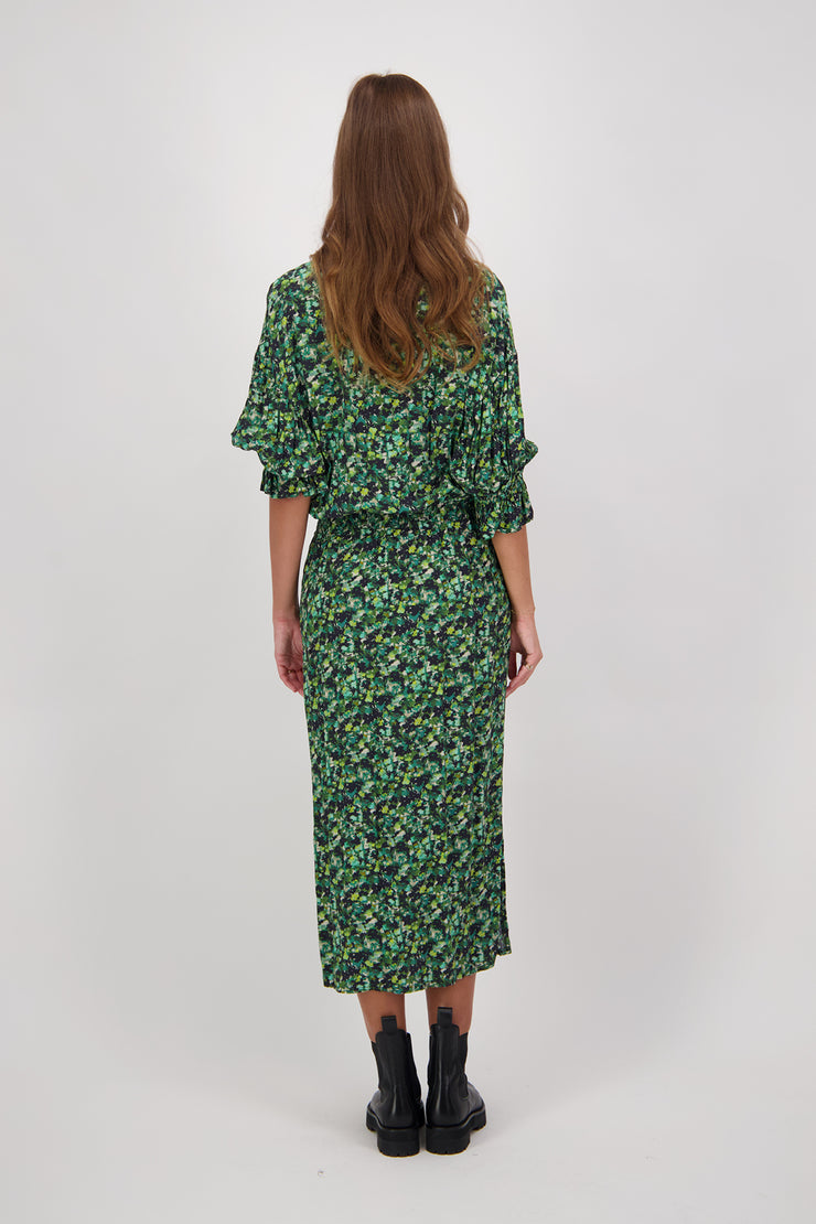 Briarwood Caitlyn Dress - Green Floral