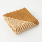 Ginger Honey Geometric Baby Blanket