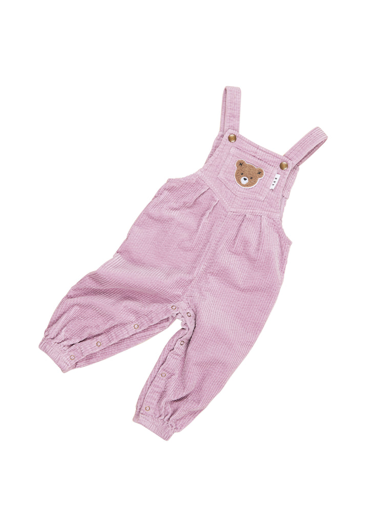 Cord Overalls - Orchid