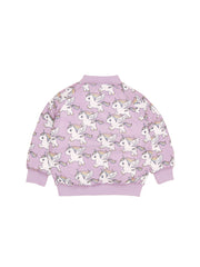 Reversible Bomber - Magical Unicorn Orchid