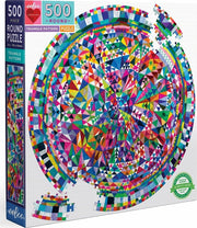Eeboo 500 Piece Round Puzzle