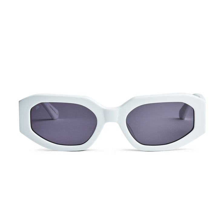 Sito Juicy Sunglasses - White/Smokey Grey