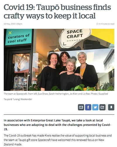 Covid 19: Taupō business finds crafty ways to keep it local