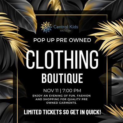 The Pop Up Pre Owned Clothing Boutique is Back!
