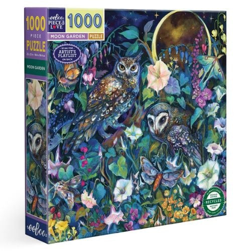 1000 Piece Puzzle - Moon Garden