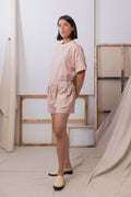 ReCreate All Day Shorts - Pink Stripe