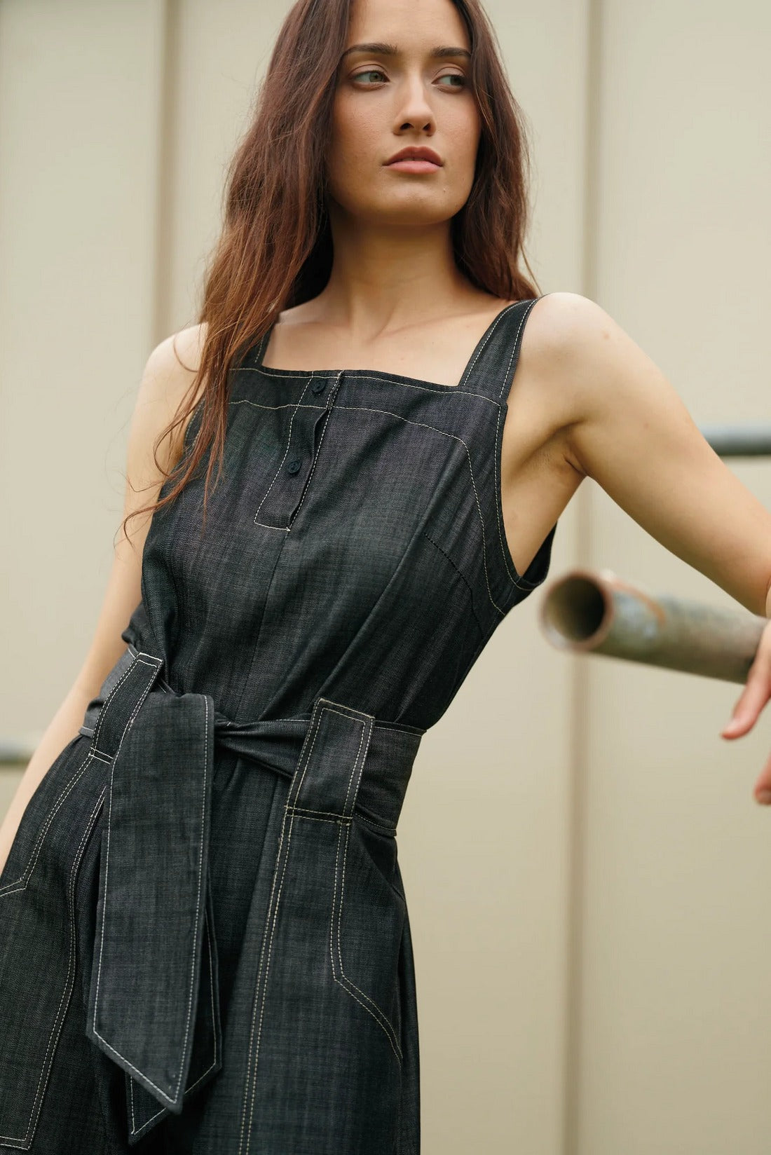 ReCreate Goldie Jumpsuit - MidnightWas $280 Now
