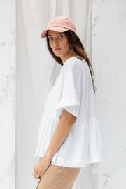 ReCreate Cascade Top - White - Coming Soon