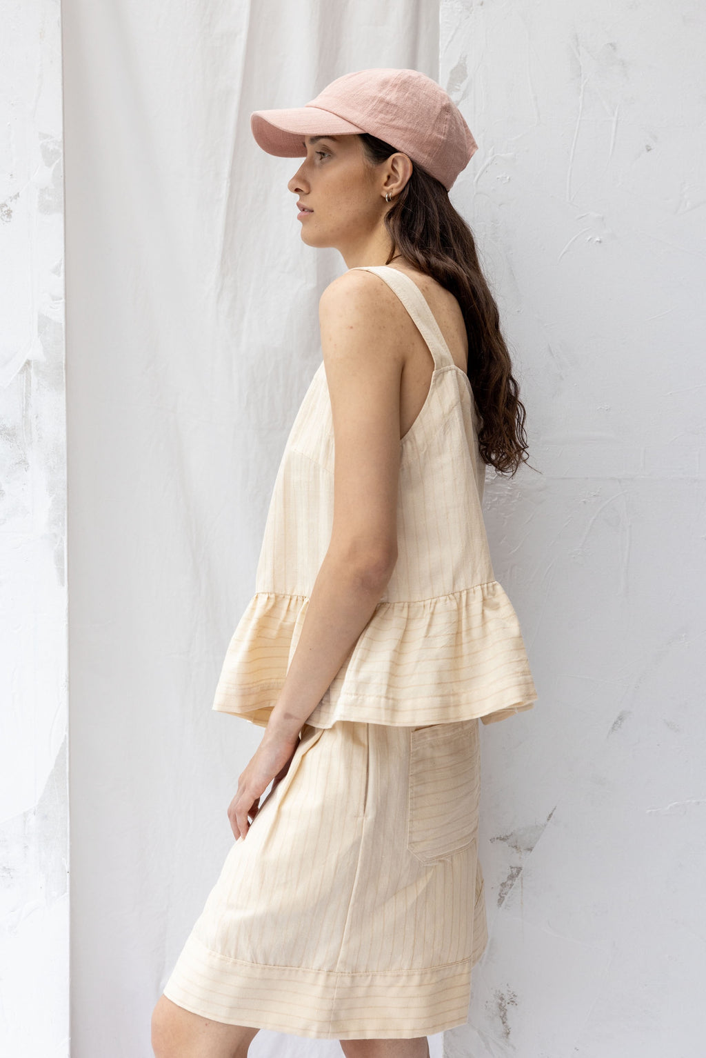 ReCreate Bond Top - Natural Stripe Was $180 Now