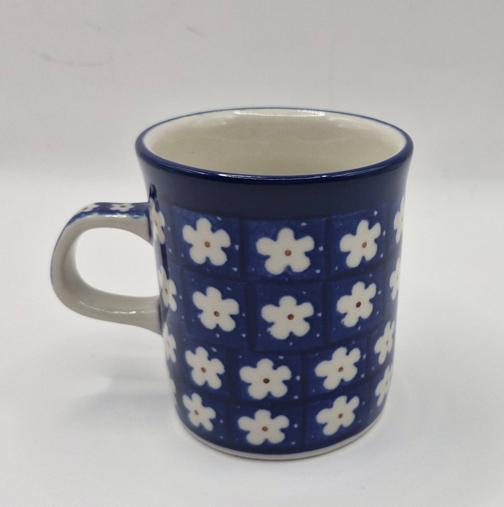 Polish Ceramics Short Black Mugs