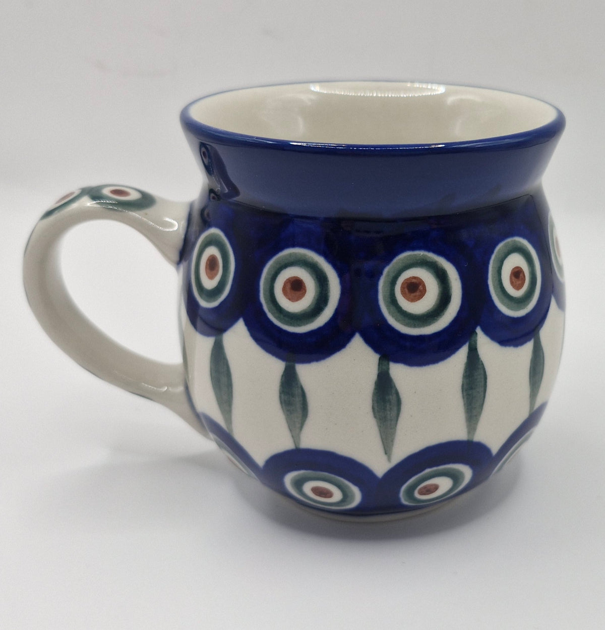 Polish Ceramics Small Rounded Mugs - 8cm