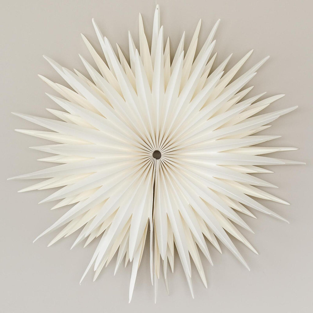 Window & Wall Hanging Star Ornament Off-White D70cm Was $130 Now