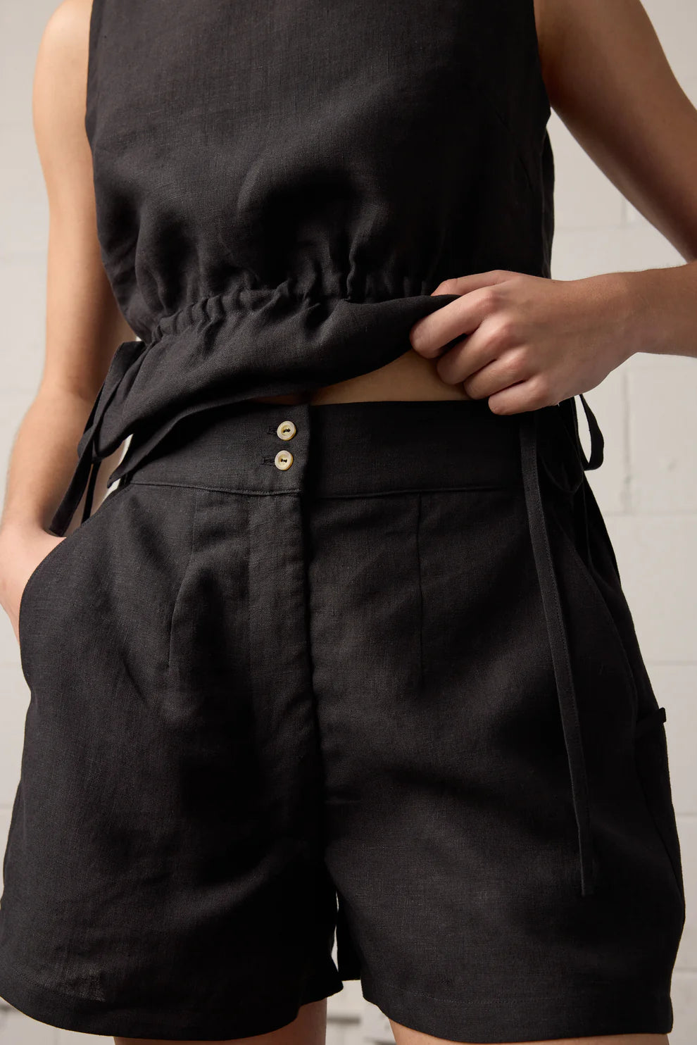 Rue Short - Black Was $220 NOW