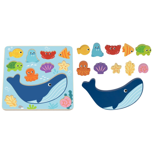 2 in 1 Balance Puzzle - Ocean