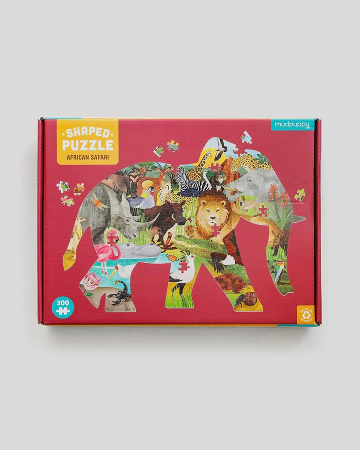 300 Piece Shaped Puzzle - African Safari