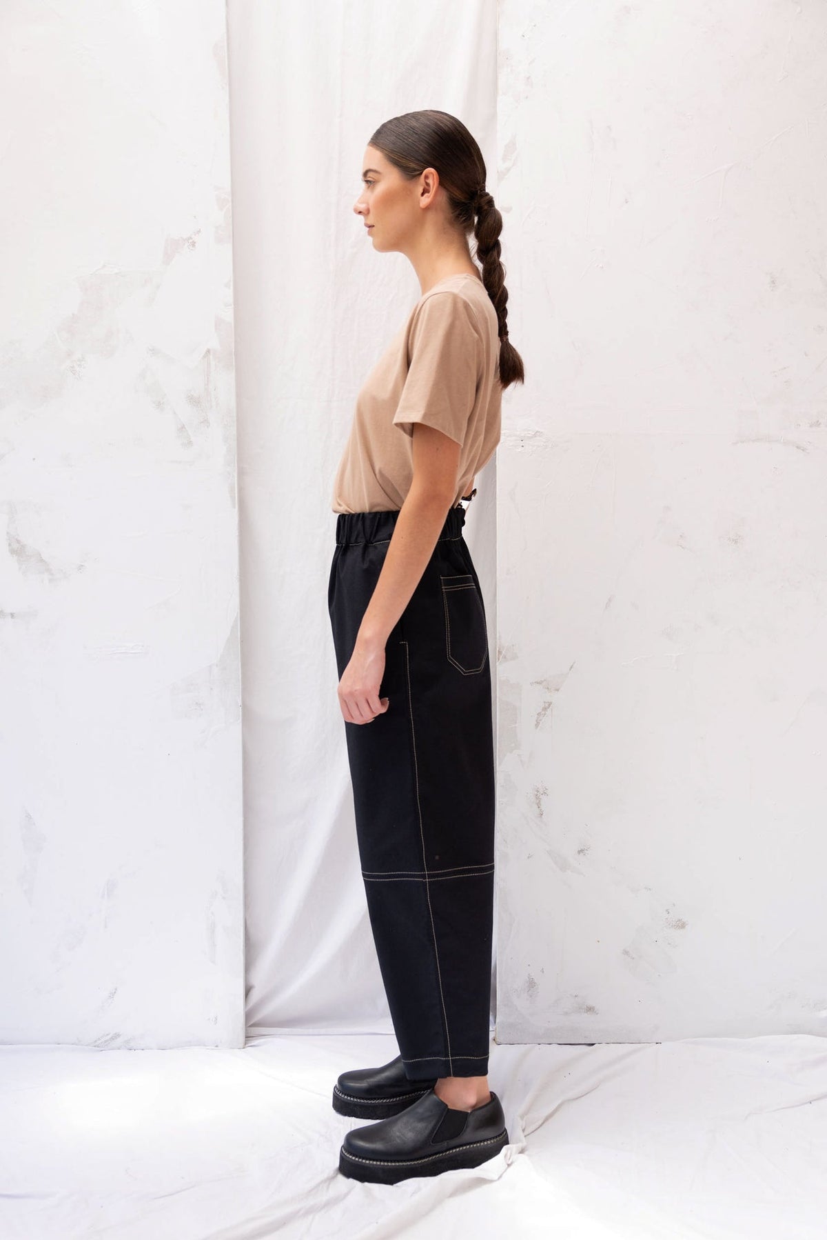 ReCreate Barrel Pants - Black Was $229 NOW