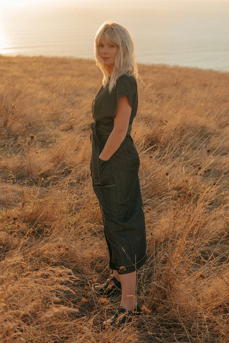 ReCreate Stella Denim Dress - Midnight