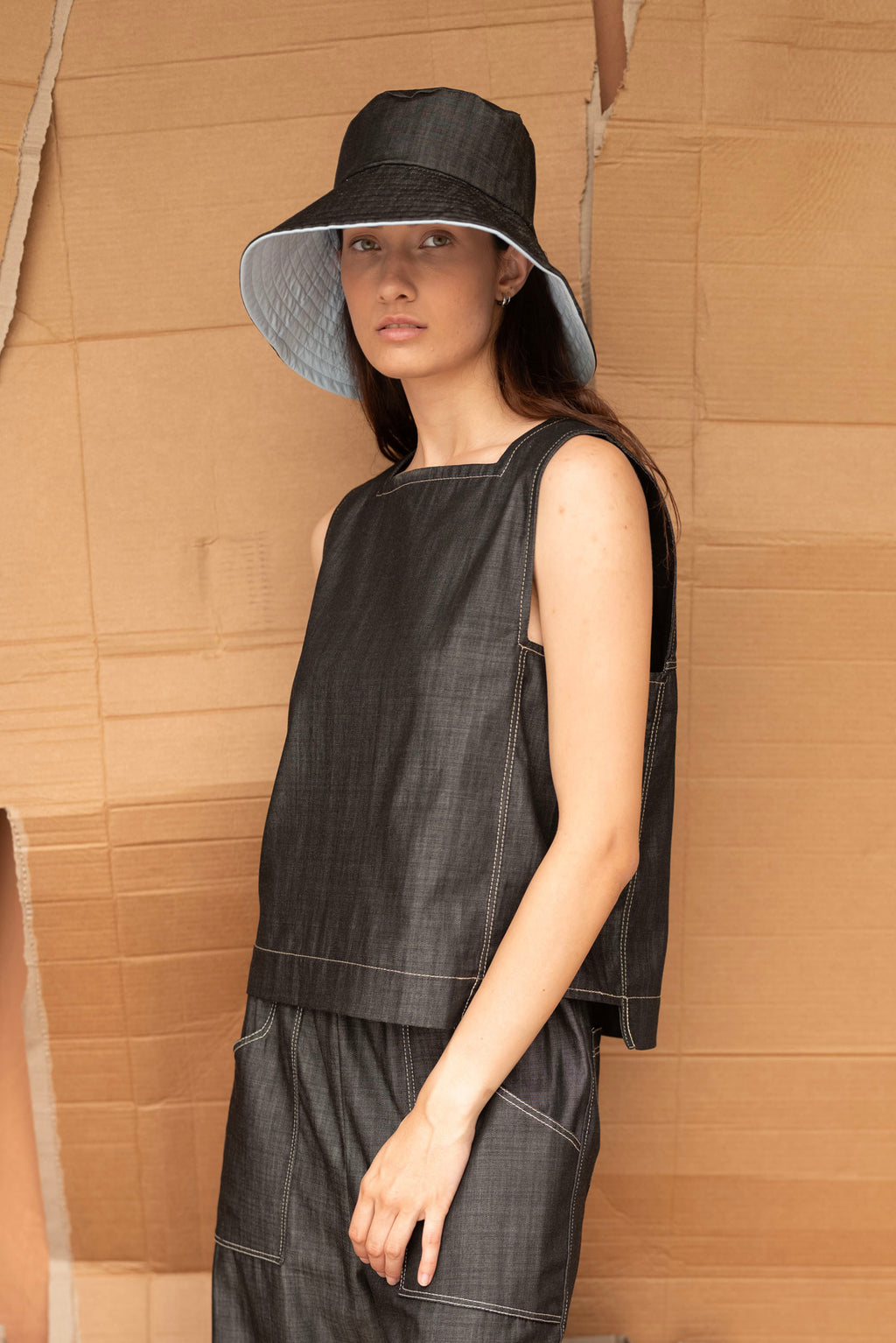 ReCreate Reversible Hat - Midnight Was $99.90 NOW