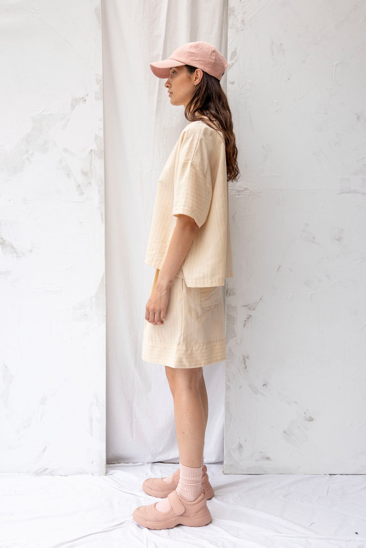 ReCreate Joy Top - Natural Stripe Coming Soon