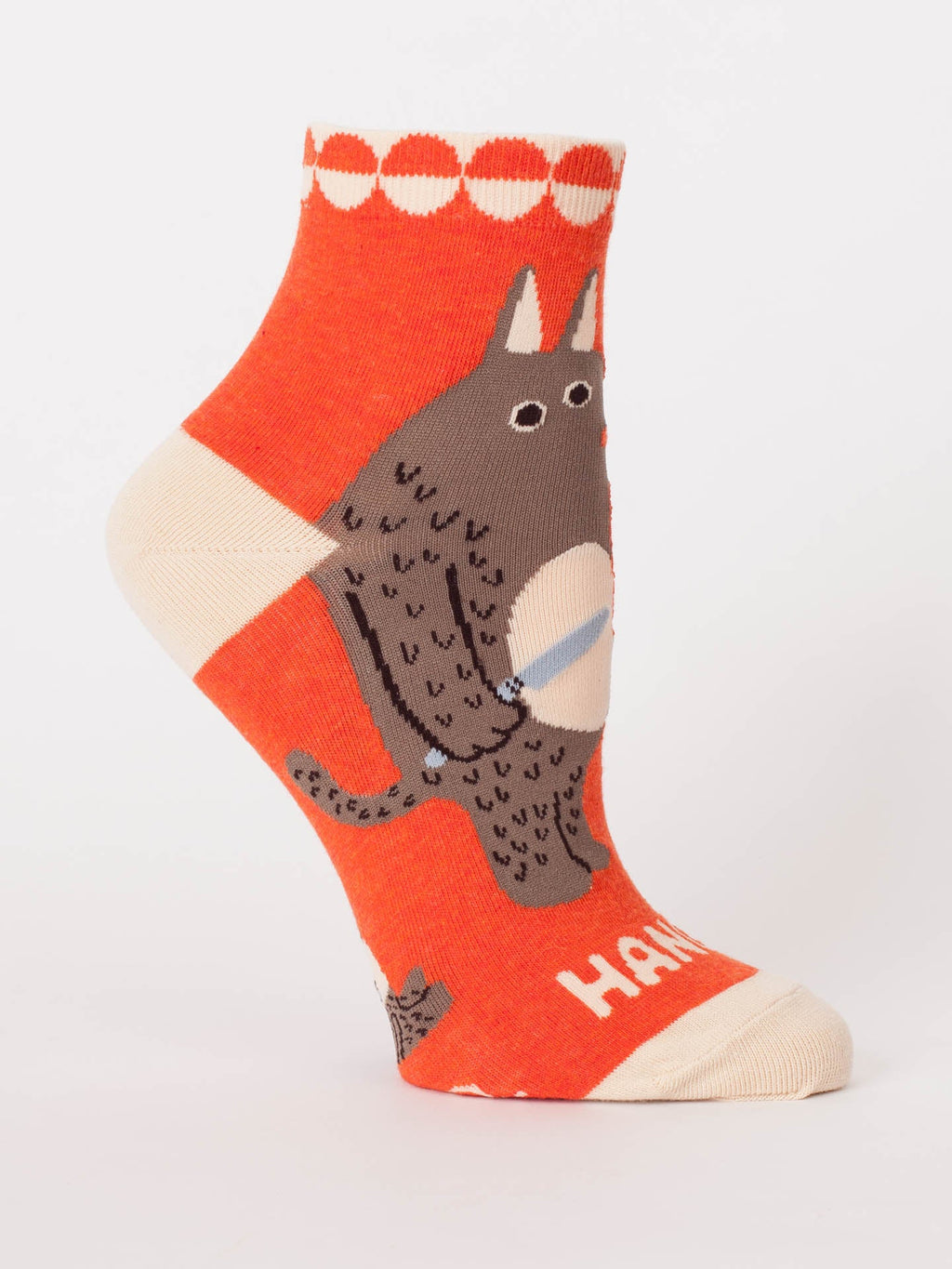 Womens Ankle Socks - Hangry