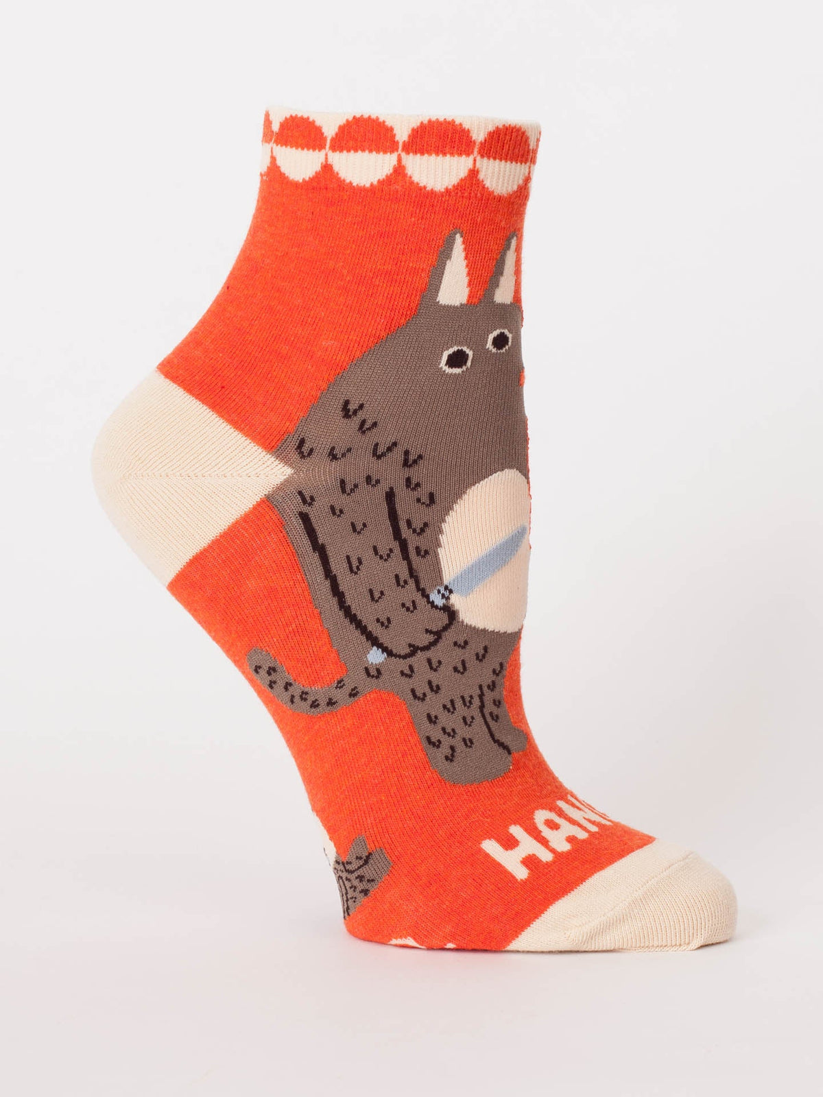 Womens Ankle Socks - Hangry