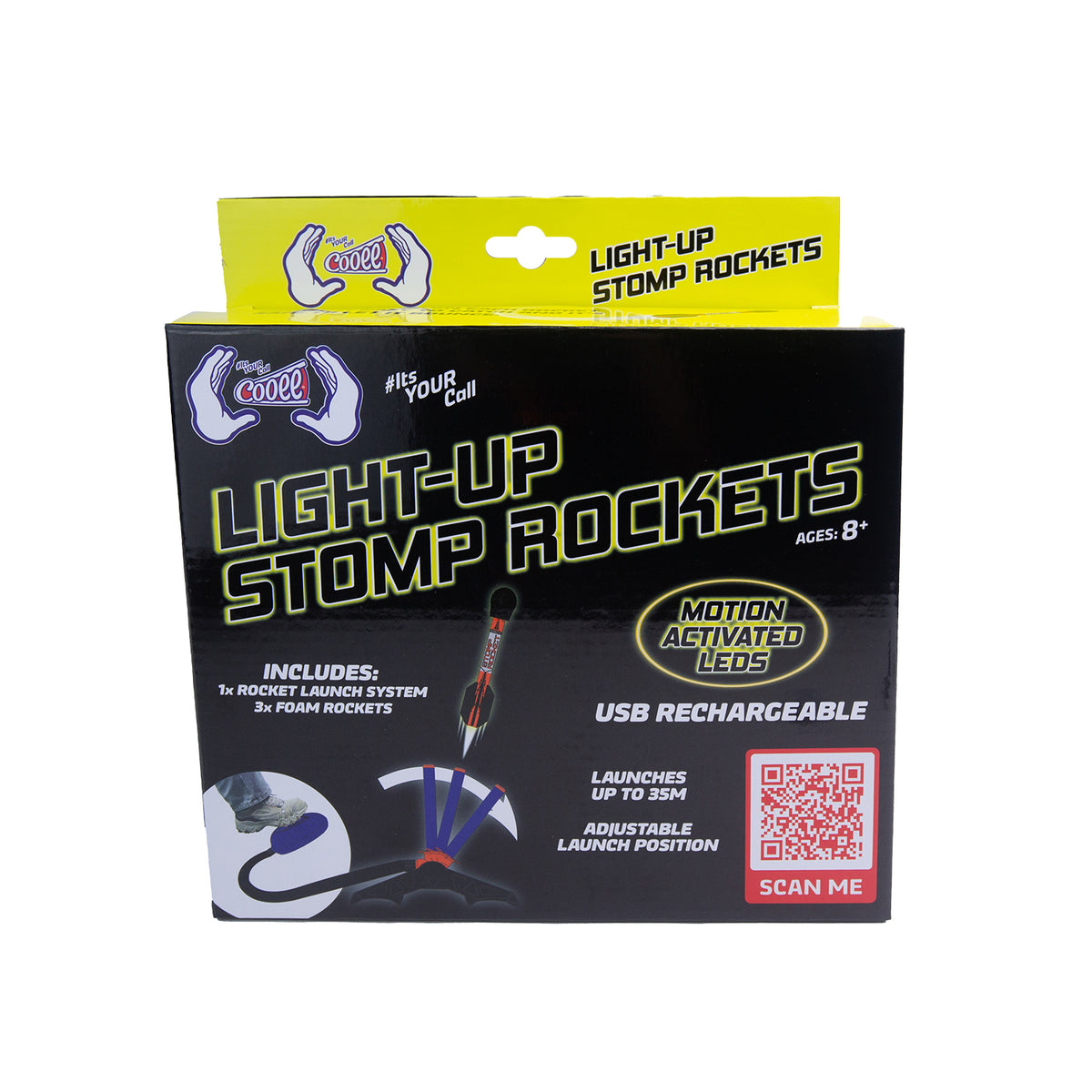 Outdoor Light Up Stomp Rocket
