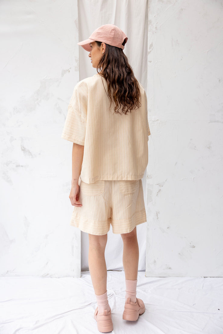 ReCreate Joy Top - Natural Stripe Coming Soon