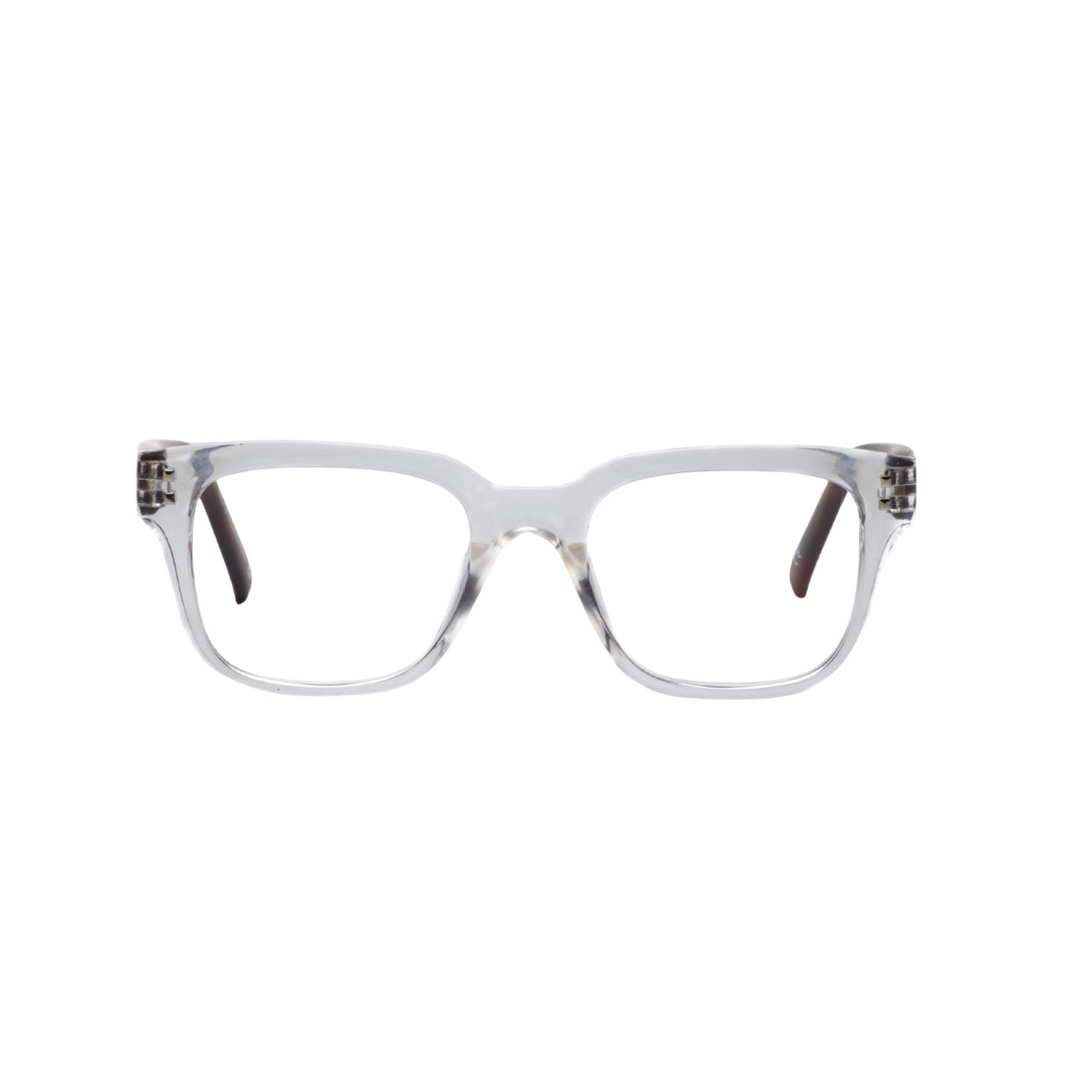 6am Reader Glasses - Crystal w Havana