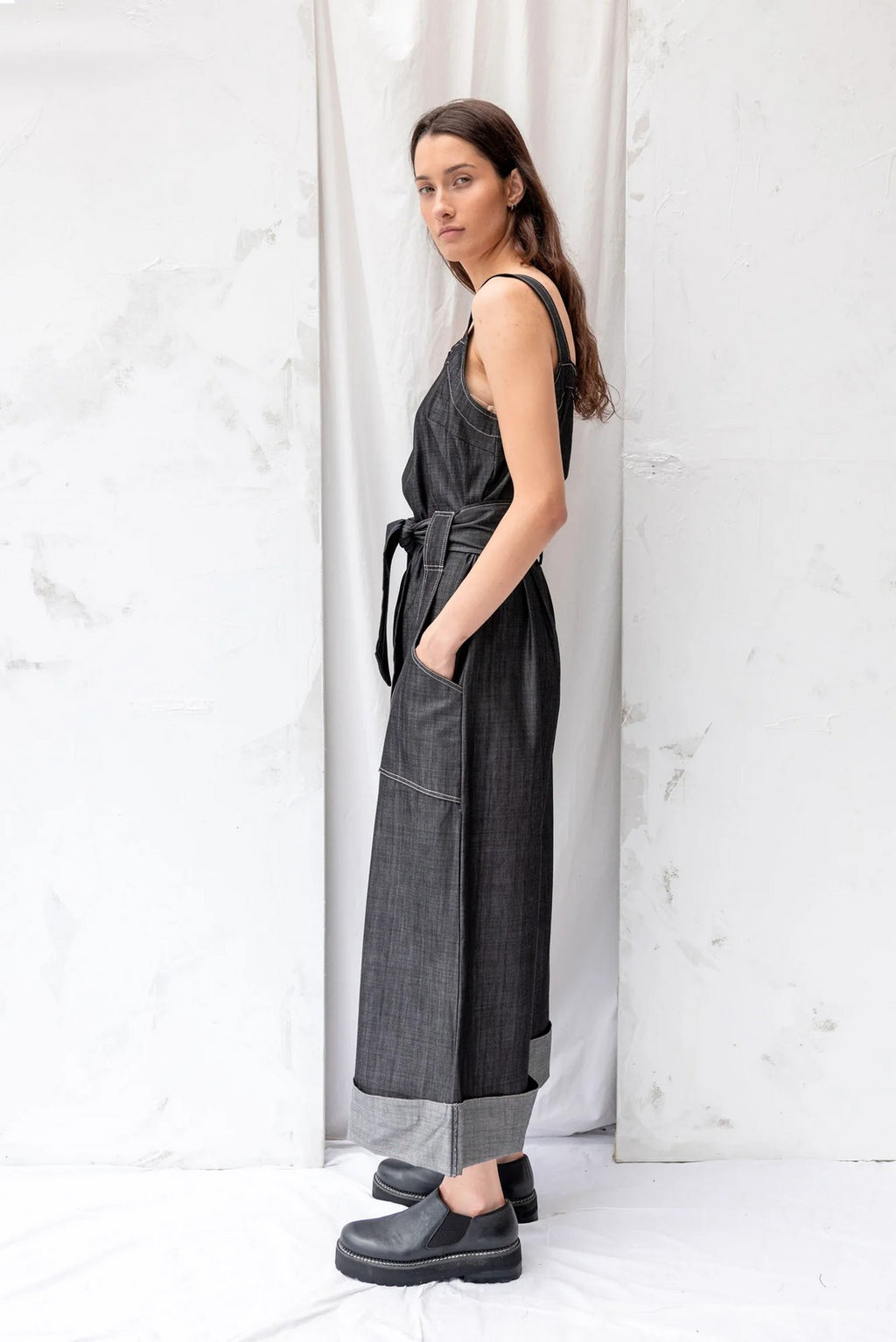 ReCreate Goldie Jumpsuit - MidnightWas $280 Now