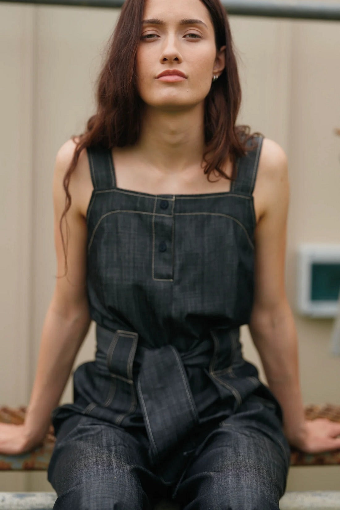 ReCreate Goldie Jumpsuit - MidnightWas $280 Now
