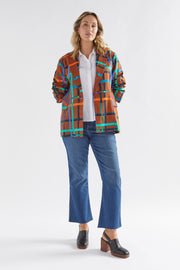 Elk Ilona Print Blazer - Brea Check Last One Was $459 Now