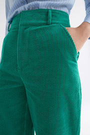 Rhes Cord Pant - Island Green