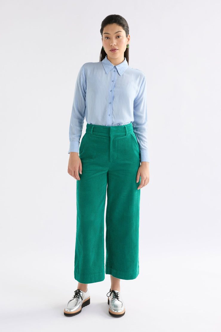Rhes Cord Pant - Island Green