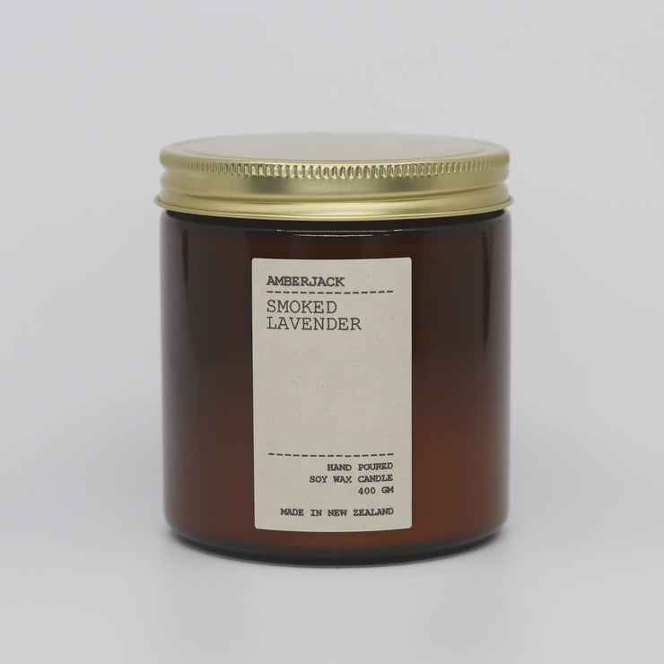 Smoked Lavender Soy Candle