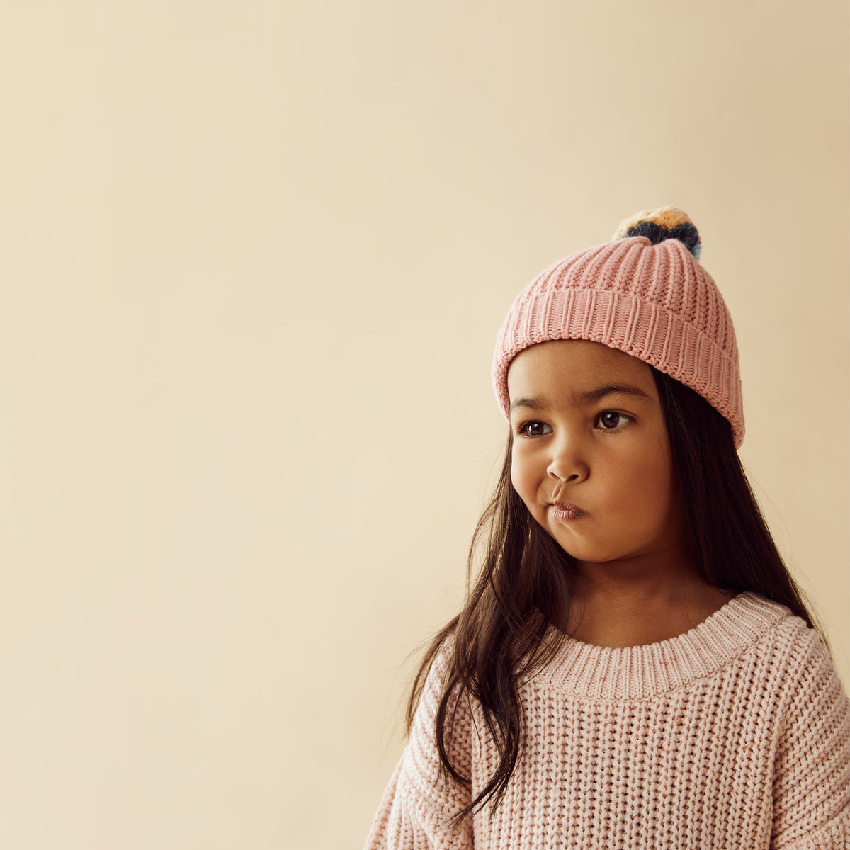 Organic Knitted Jumper - Fairy Floss Last One Was $75 Now