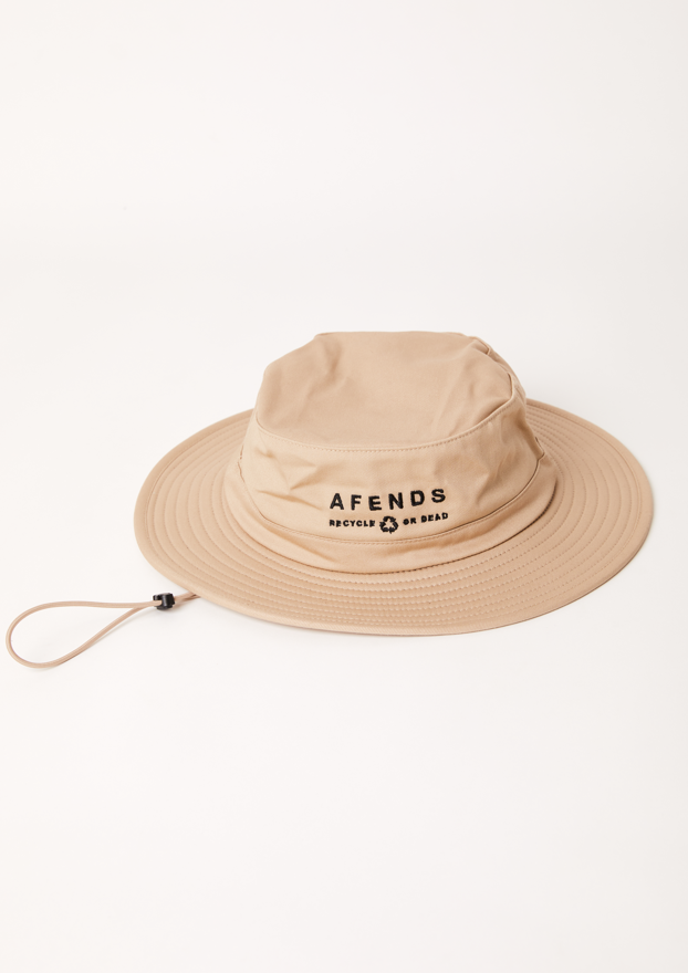 Calico Recycled Bucket Hat - Cement
