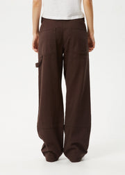 Moss Recycled Carpenter Pant - Coffee