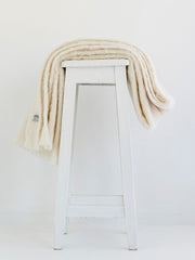 Alpaca Throw - Cream