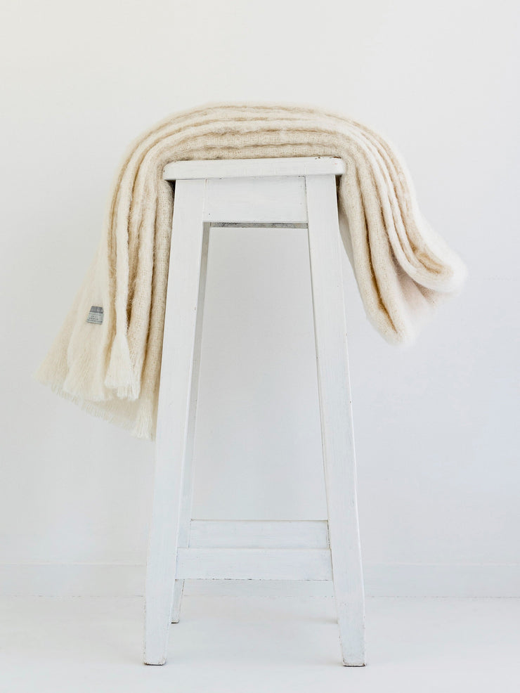 Alpaca Throw - Cream