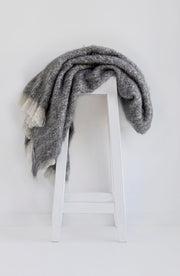 Alpaca Throw - Granite