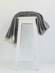 Alpaca Throw - Granite