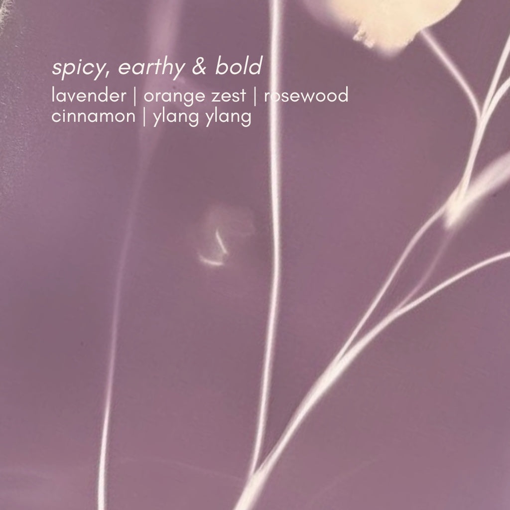 Smoked Lavender Soy Candle
