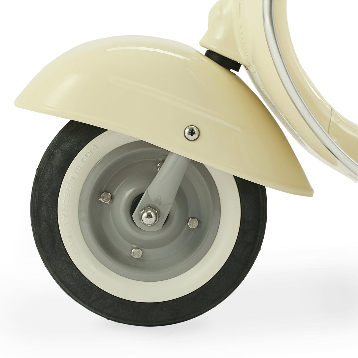 Ambosstoys Primo Ride On Scooter - Cream