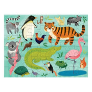 Animals of the World Puzzle to Go 36 Piece