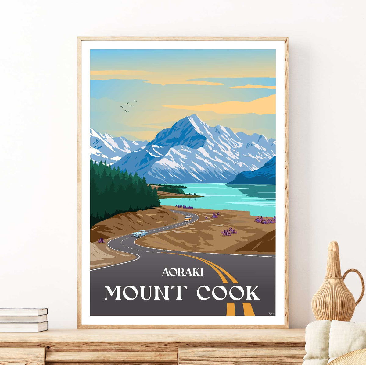 Aoraki Mt Cook Print