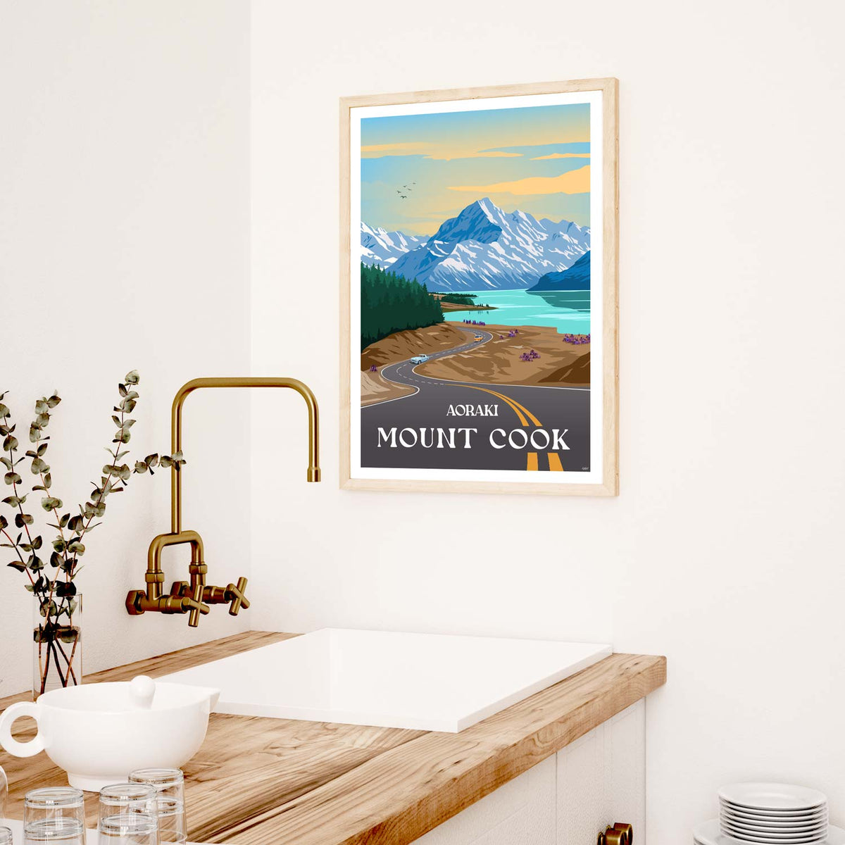 Aoraki Mt Cook Print