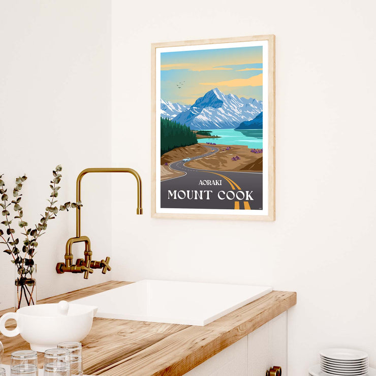 Aoraki Mt Cook Print