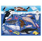 Arctic Above & Below 100 Piece Double Sided Due 4 JulyPuzzle