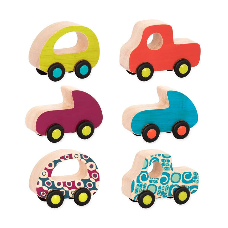 B. Free Wheee-lees Mini Wooden Cars