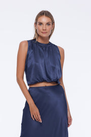 Saturday Skirt - Ash Blue Was $189 Now